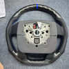 Real Carbon Fiber Steering Wheel for The Old Ford Raptor F150 with Leather Grips on Both Sides