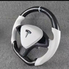 Tesla Aftermarket Real Carbon Fiber Model Y Model 3 Car Steering Wheel