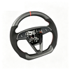 Tesla Custom Matte Carbon Fiber Model 3 Y Steering Wheel Ergonomic Custom 12 O'clock Ring Tesla Steering Wheel