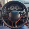 Custom Car Steering Wheel Cover E46 2000-2006 5 Series E39 2000-2003 E53 X5 2003 Z3 E36 Steering Wheel Cover For BMW 3 Series