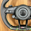 VW Steering Wheel Forged Carbon Fiber Steering Wheel Color Customization Suitable for VW Golf 8 Pro GTI MK7 MK8