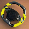Customized Bright Carbon Fiber Steering Wheel for Chevrolet Hornet C5 C6 C7 C8