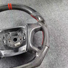True Carbon Fiber Steering Wheel for Chevrolet Captiva with Left And Right Thumb Grip Patches