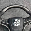 Custom real carbon fiber steering wheel for Chevrolet Camaro and Corvette carbon fiber vehicle-specific