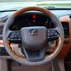 Customized Wood Grain Circular Car Steering Wheel for Lexus 570 GS350 ES350 RX350