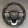 Customized Nappa Leather Steering Wheel with Shift Paddles for Lexus LX500 LX500H