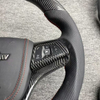 Genuine Carbon Fiber Steering Wheel for Chevrolet Cruze with Leather Airbag Cover