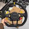 Leather steering wheel suitable for car modification