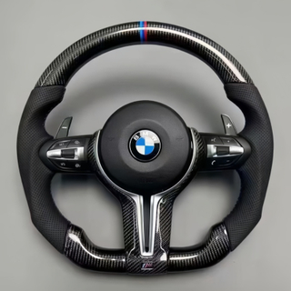 Real Carbon Fiber Steering Wheel for BMW F10 M5 F30 F20 M3 M6 E70