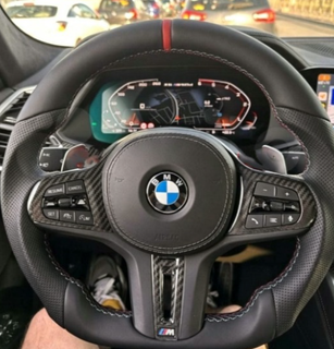 Leather Steering Wheel for BMW F80 F90 G82 G80 G30 M6 M5 M4 M3 G01 G20