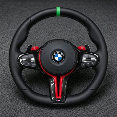 Custom BMW Nappa Genuine Leather Steering Wheel 3 Series M3 G20 G21 G28 G80 G81 2019 - 2025 - YINGGENE