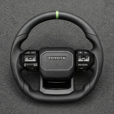 Custom Toyota full series Corolla Camry Crown Prius Supra RAV4 Nappa leather steering wheel 2017-2024-YINGGEN