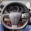 DIY Car Steering Wheel Cover Microfiber Leather For Toyota Corolla RAV4 Auris Wish Vanguard Voxy 2010 2011 2012 Car Accessories