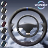 Custom Car Steering Wheel Braid Cover 100% Fit For Volkswagen Golf 5 2005-2009 Passat B6 Jetta 3 Car Products Steering Wrap