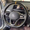 Custom Car Steering Wheel Cover Carbon Fiber Genuine Leather Fit For Volkswagen VW Golf 8 Passat ID.3 Arteon Caddy 2019-2022