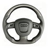 Audi Matte Carbon Fiber Steering Wheel with Nappa Leather for A3/Q3/S3/A4/A4L/A5/QA6/A6L/A7/RS, Dedicated Fit for Audi