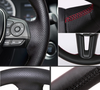 Custom DIY Car Steering Wheel Cover 100% Fit For Peugeot 206 1998-2005 206 SW CC 2003 2004 2005 206 Auto Interior Accessories