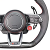 Audi Q3 Q5 Q7 Custom Carbon Fiber Steering Wheel with LED Shift Lights Audi Custom Real Carbon Fiber A4 B9 Steering Wheel