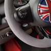 Custom Car Steering Wheel Braid Cover 100% Fit For MINI JCW F56 Clubman Convertible Countryman Car Products Steering Wrap