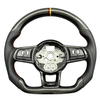 Gloss Carbon Volkswagen VW Jetta Racing Steering Wheel 12 O'Clock Ring Volkswagen VW MK7 MK6 MK5 MK4 Steering Wheel