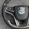 Custom real carbon fiber steering wheel for Chevrolet Camaro and Corvette carbon fiber vehicle-specific