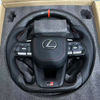 Lexus Genuine Carbon Fiber Car Steering Wheel for GS350 GS300 with Shift Paddles