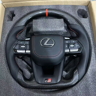 Lexus Genuine Carbon Fiber Car Steering Wheel for GS350 GS300 with Shift Paddles