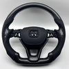 True Carbon Fiber Steering Wheel for Honda Accord Inspiron with Thumb Grip Patch