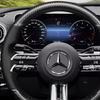 Custom Car Steering Wheel Cover 100% Fit For Mercedes Benz C-Class W206 2021 E-Class W213 2021 S-Class W223 2021 Steering Wrap