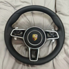 Porsche Leather Steering Wheel for Cayenne Camry Carrera 718 991 992