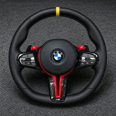Custom BMW Nappa Genuine Leather Steering Wheel 3 Series M3 G20 G21 G28 G80 G81 2019 - 2025 - YINGGENE