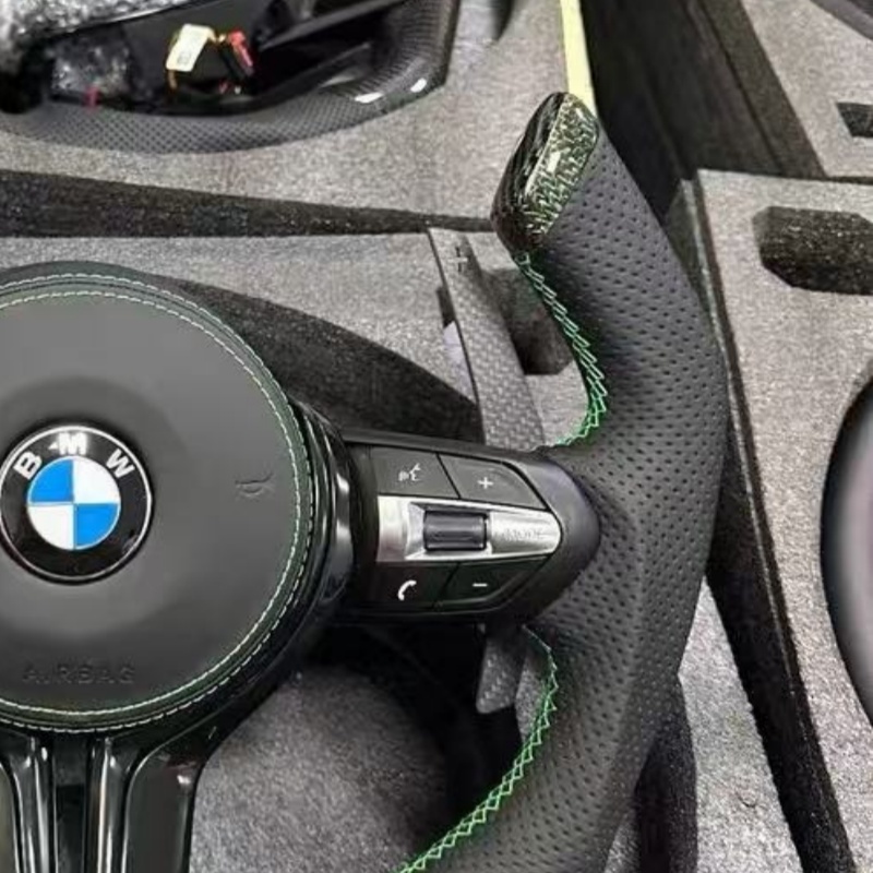 100% compatible with BMW steering wheel