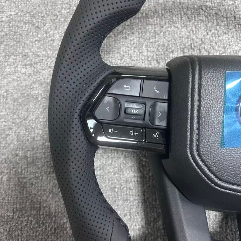 Leather Steering Wheel for Toyota Land Cruiser Mark X RAV4