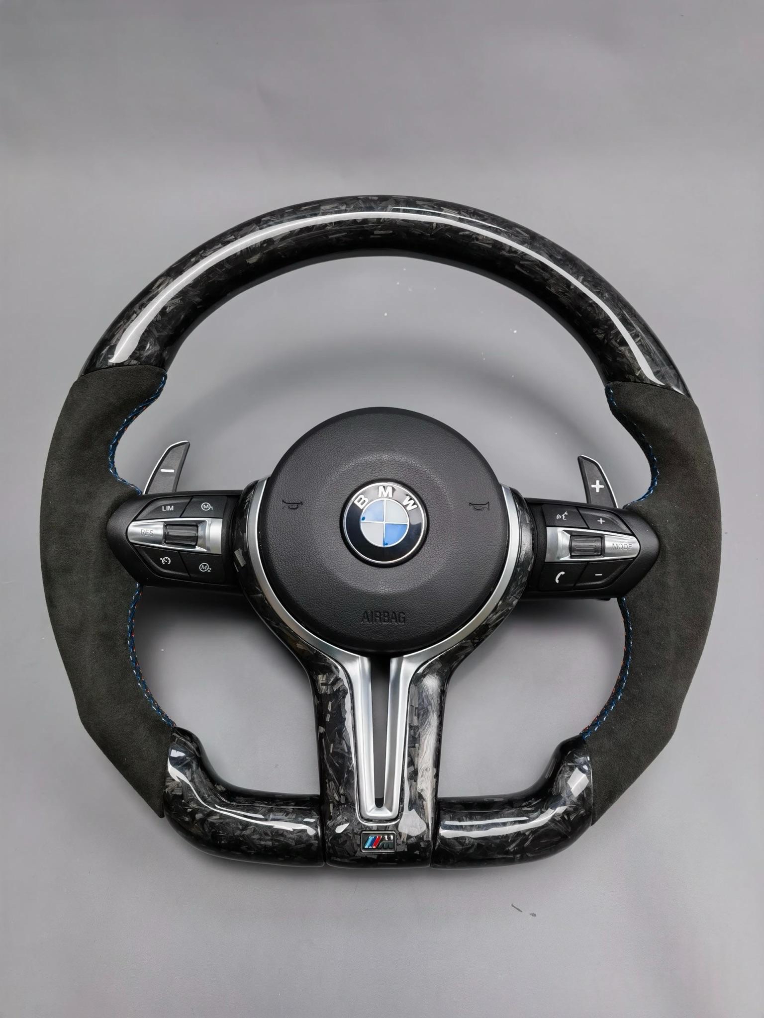 Alcantara BMW F30 F20 F21 F40 F15 F16 F80 F87 F25 F26 Steering Wheel