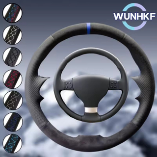 Custom Car Steering Wheel Braid Cover 100% Fit For Volkswagen Golf 5 2005-2009 Passat B6 Jetta 3 Car Products Steering Wrap