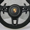 Alcantara Material Porsche Steering Wheel Cover for Porsche High-Performance Panamera Steering Wheel Models 718 11 970 986 991