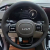 Custom Car Steering Wheel Braid Cover 100% Fit For Kia Carnival IV 2021-2023 Volant Auto Interior Accessories Steering Wrap