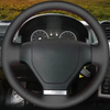 Custom Car Steering Wheel Braid Cover 100% Fit For Hyundai Coupe 2002-2007 Tiburon 2003 2004 2005 2006 Auto Interior Accessories