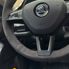 Custom Car Steering Wheel Cover Suede Leather 100% Fit For Skoda Karoq Kodiaq scout Yeti 2017 2018 Auto Interior Accessories