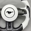 12 O'Clock Ring Ford Steering Wheel Gloss Carbon Ford Mondeo Racing Steering Wheel