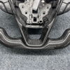 Suitable for Ford Mondeo Carbon Fiber Steering Wheel with 12 O'clock Return Mark