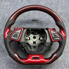 Carbon fiber exclusively for Chevrolet Corvette C7 Camaro red steering wheel modification