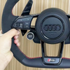 Audi Steering Wheel Nappa Leather Spliced Alcantara Suitable for Audi A3 A4L A5 A6L A7 S3 S4 Handmade Customization