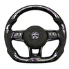 Volkswagen Custom Carbon Fiber Crushed Carbon Custom MK7 MK8 GTI Polo Volkswagen Model Specific Customized
