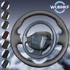 Custom Black Car Steering Wheel Braid Cover For Toyota Prius 60 Series 2023 2024 Microfiber Leather Steering Wrap Accessories