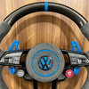 VW steering wheel matte carbon fiber spliced Alcantara steering wheel color customization suitable for VW Golf 8pro GTI MK7 MK8