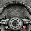 VW Steering Wheel Forged Carbon Fiber Spliced Nappa Leather Steering Wheel Color Customization for Golf 8pro GTI MK7 MK8
