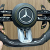 Mercedes Aftermarket Forged Carbon C63 AMG Steering Wheel 12 O'Clock Ring Mercedes W204 W205 W206 Steering Wheel