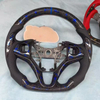 Forged carbon fiber steering wheel for Honda Fit Fengfan GK5 with airbag cover