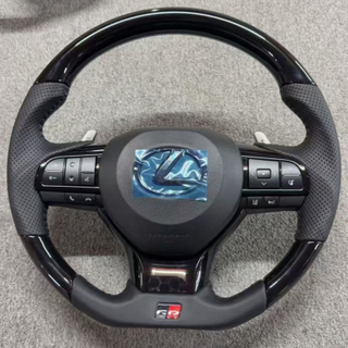 High Quality Lexus LX570 Leather Steering Wheel with Shift Paddles